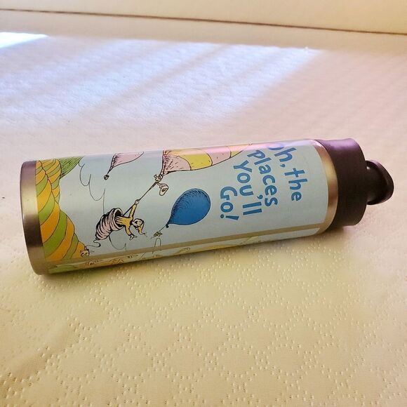 Dr. SEUSS  " OH The Places You'll Go" Water Bottle - Picture 2 of 8